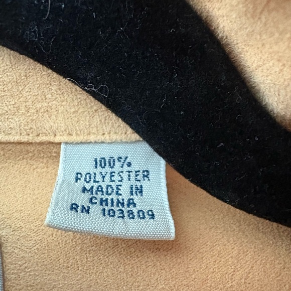 Mustard Yellow Button-Up Shirt - Picture 3 of 4